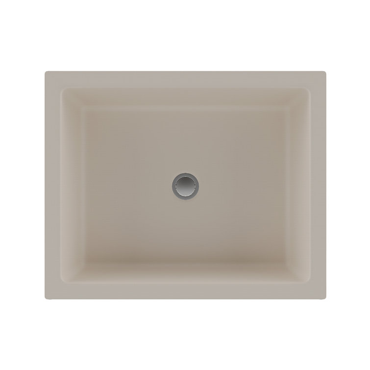 Lexicon Quartz Composite Rectangle Vanity Sink