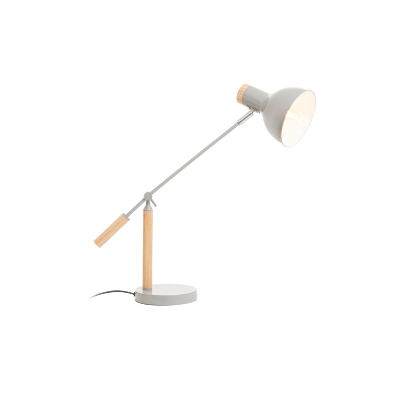 Belier Desk Lamp, Natural, Grey