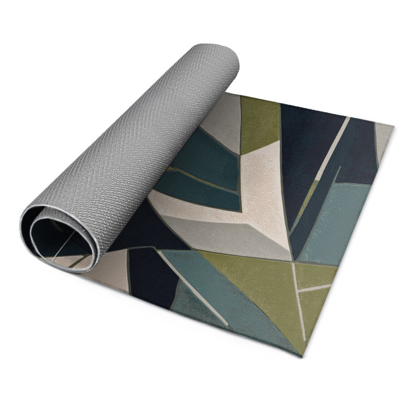 Nebula Trails Indoor And Outdoor Area Rug, Rectangle 8' x 10'