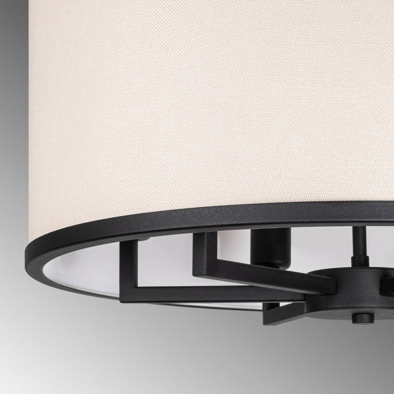 Luminaire suspendu tambour 6 lumières