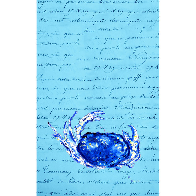 Chiffons crabe script Molly