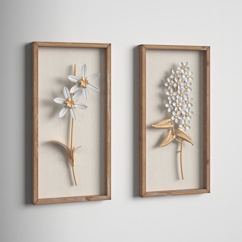 Flower Wall Décor Set