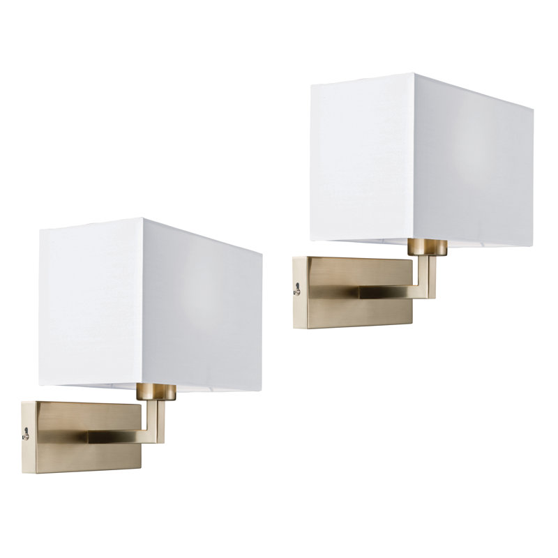 Sempronius Armed Sconce, Satin Nickel