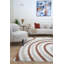Moodi Modern Shaggy Area Rug Abstract Wavy Line Design-122009900-122425652