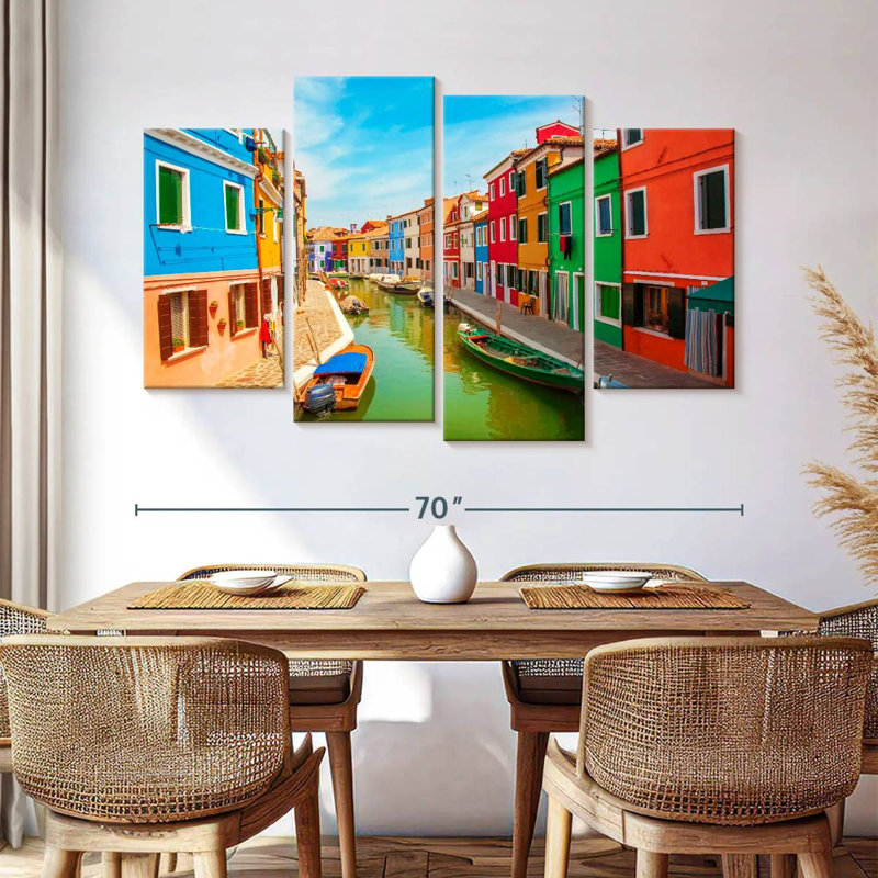 Canal Nicci Burano, H 42 po x l 68 po