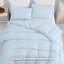 Microfiber Solid Colour Duvet Cover Set-126494703-126494699