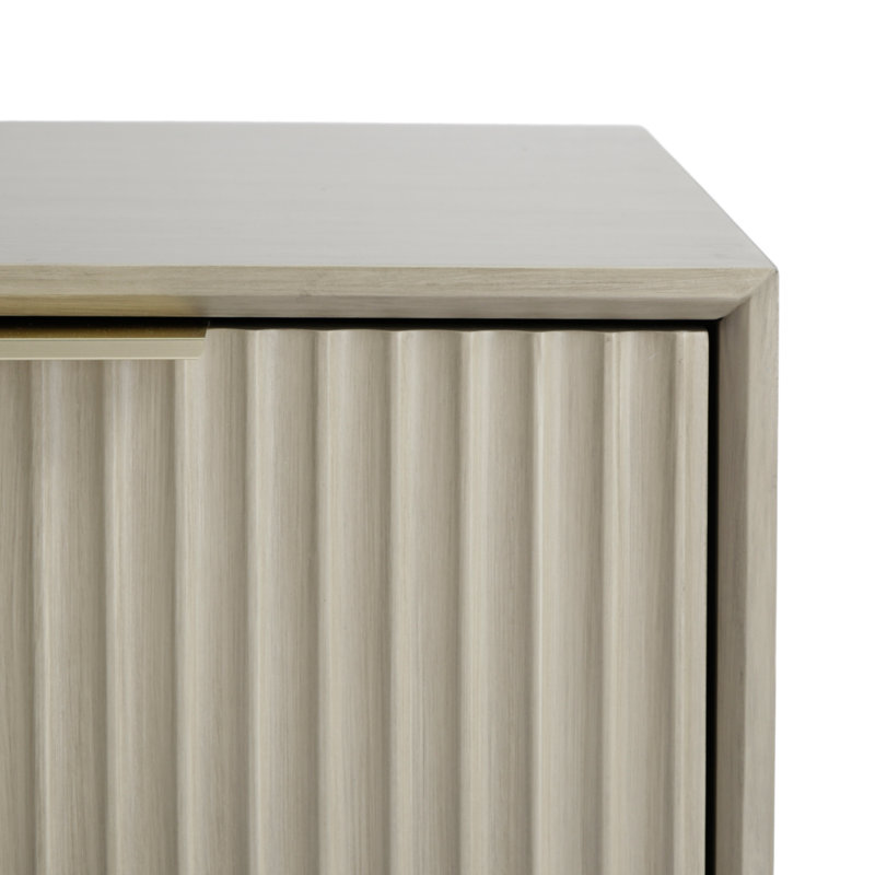 Four Leg Coffee Table with Storage, Grey