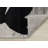 Carsen Blue Cream Black Floral Durable High-Traffic Rug-444177550