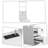 Modern Storage Unit nightstand with Shelves and Integrated USB Night Light,  Lockable Drawer and Adjustable Night Lighting-688930199
