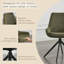Gennadiy 124.46cm H Metal Side Chair-1010512370