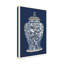 «Blue and White Porcelain Vase I», reproduction d'impression sur toile tendue-33423233