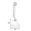 Schuler 1 - Light White Geometric Pendant