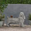 Statue chien cocker