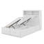 Solid Wood Hydraulic Bed Frame With Storage LED Headboard & Charging Station, Full-Size Platform Bed With 2 Drawers-65787798