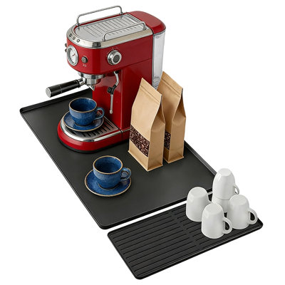 16"x24" Silicone Coffee Mat, Large Countertop Mat