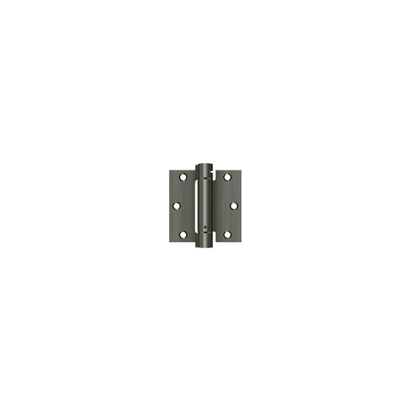 64'' x 64'' Steel Surface Mount Hinge, Antique Nickel