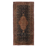 Antique One-of-a-Kind 12'6" X 28'2" Hand Knotted Area Rug