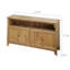 Armoire d'appoint en bois massif de style chinois