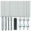 Welded Wire Fence With 7 Flanged Posts Steel-577616558-577616473
