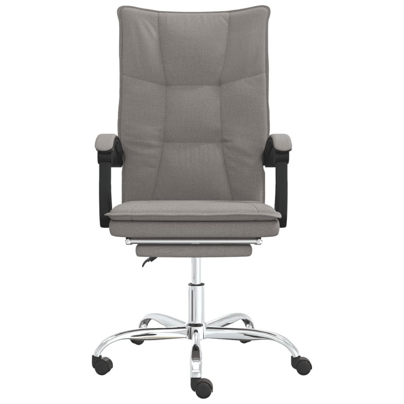 ClassicLiving Clementina Fabric Office Chair, Taupe