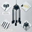 Lustre 8 lumières Spoutnik, plafonnier moderne Mid-Century chic et minimaliste