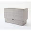 Grey Bed With Organized Storage, Soft Foam Mattress & Charging Plug Space Folding Bed, Grey, Storage Box Adapter