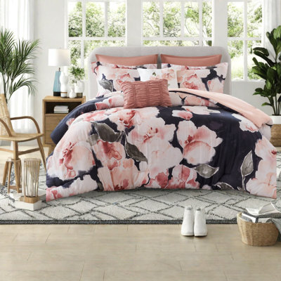 Premium Cotton King Bedding Sets, Blush Design For Cozy Home