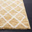 Tapis géométrique doré / ivoire Amaj-820554508