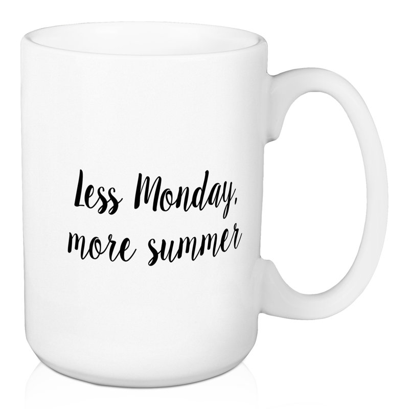 Moins de lundi, plus de tasse à café d’été Clausen