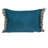 Embroidered Cotton Blend Throw Pillow