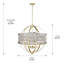 Lustre globe à 6 lumières Petitt-308103834-308103833