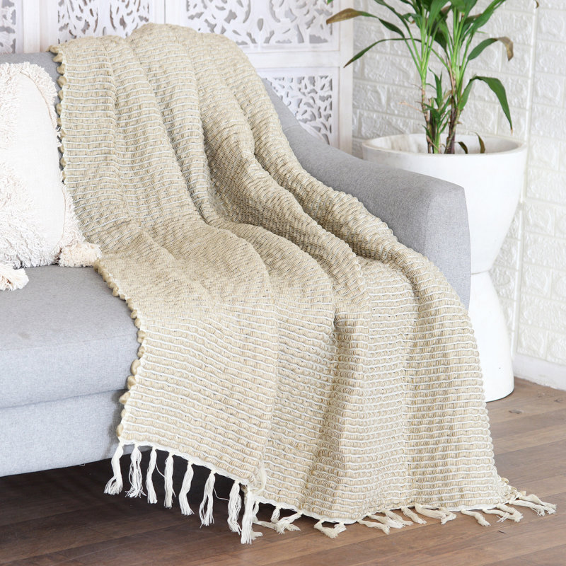 Hand Woven Throw Blanket