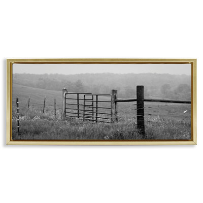 Porte de campagne à la campagne
