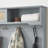 Versatile Hall Tree With Shoe Bench, Storage, And Coat Rack For Efficient Entryway Organization, Gray Rattan Door Design, 40.16W X 18.58D X 64.17H-2094899164