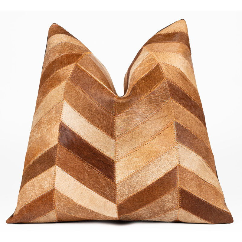 Leather Throw Rectangular and Square Pillow Cover & Insert