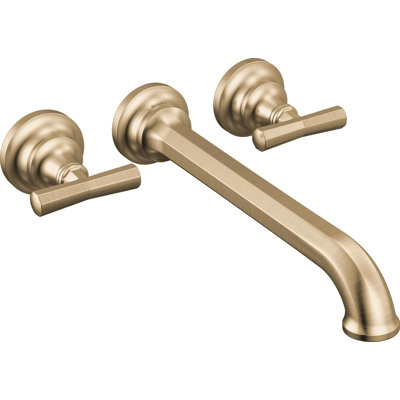Beauclere™ Two Handle Wall Mount Tub Filler