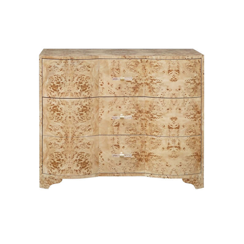 Plymouth Solid Wood Accent Chest, Burl