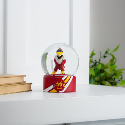 Sports Licensed 5" Mascot Water Snow Globe