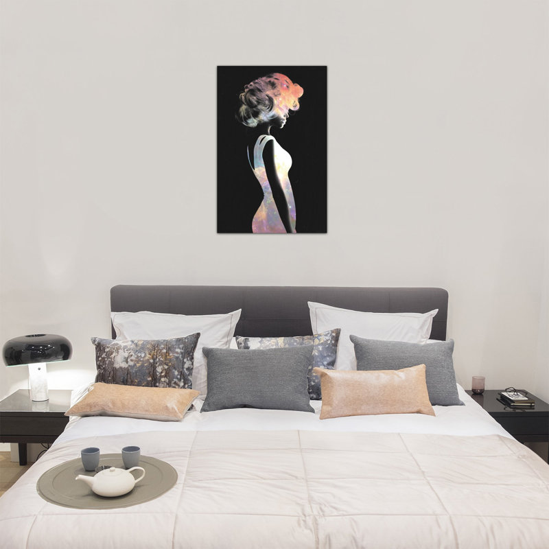 « from above », impression sur toile tendue, H 18 po x l 12 po x P 1,5 po