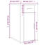 Nervia 1 - Door Rectangle Accent Cabinet-463471420