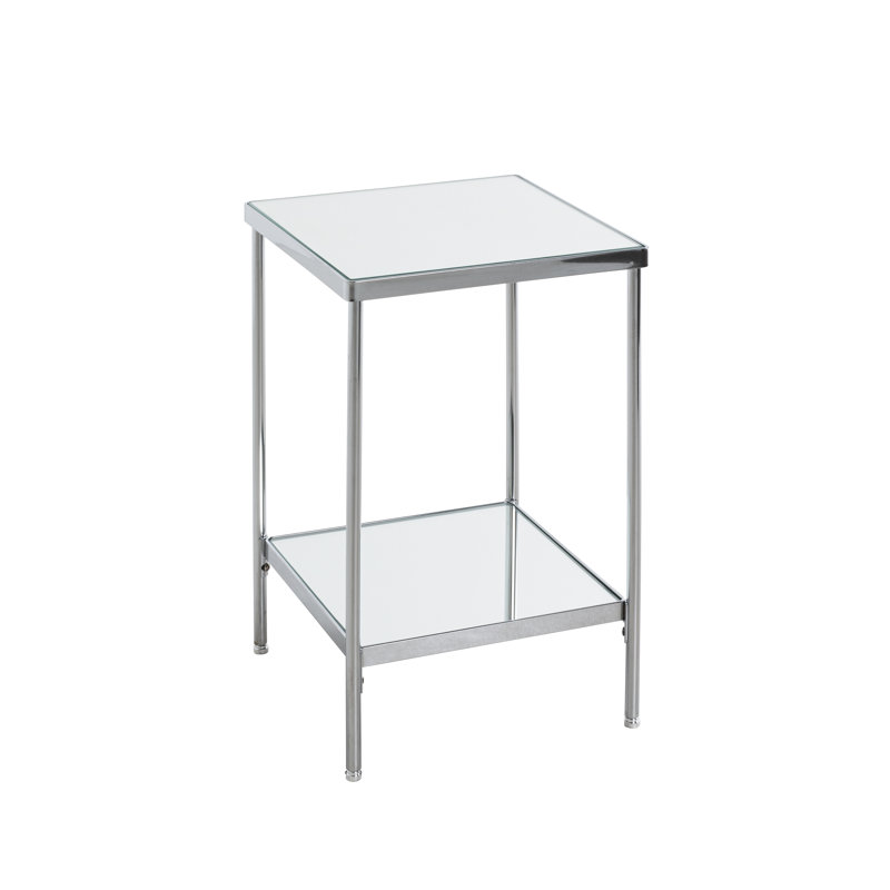 Kernberry End Table, Chrome