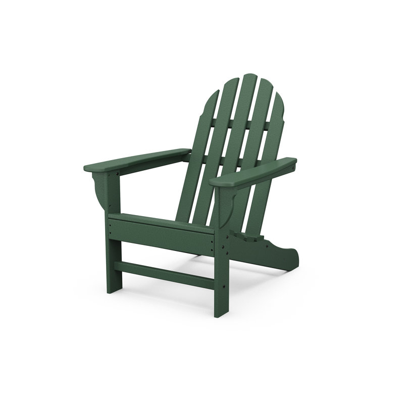 Chaise Adirondack POLYWOOD x Sol 72 Jamarion, Vert
