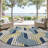 Machine Washable Indoor/Outdoor Lockway ACN2422 Mid-Century Modern Rug-1001890395