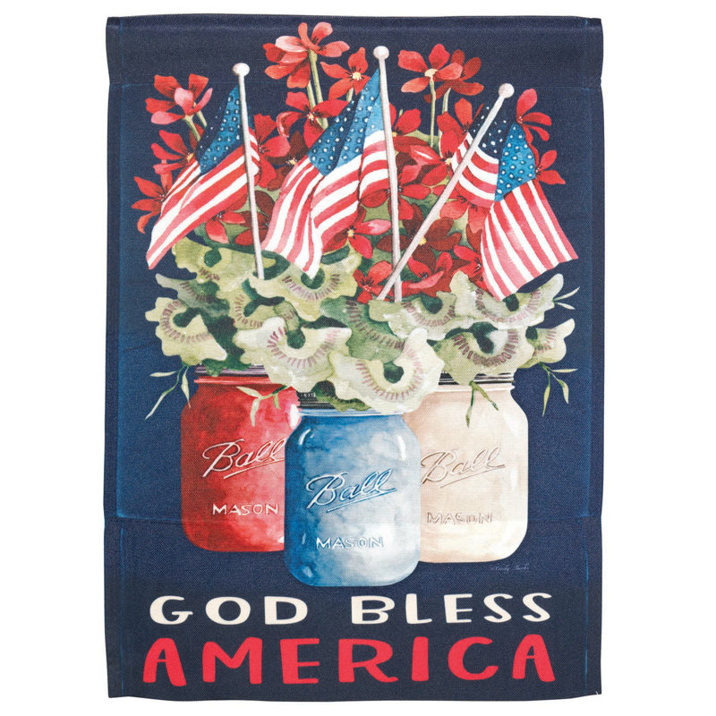 Danczyk 2-Sided Polyester Garden Flag, 18" x 13"