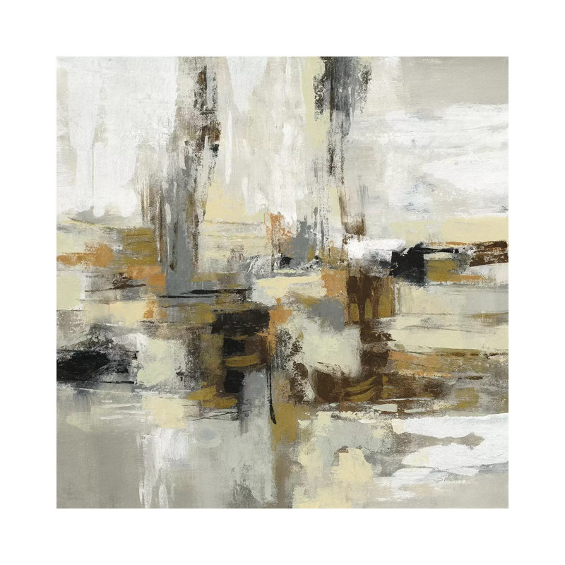 Lava And Steam by Silvia Vassileva - Wrapped Canvas Print, 30.48 cm H x 30.48 cm W