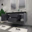 Castin 60" Wall-Mounted Double Bathroom Vanity Set-457868104