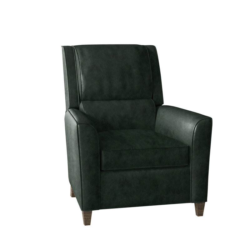 Roswell Recliner, Cobblestone, Anilina Hunter Genuine Leather, Manual