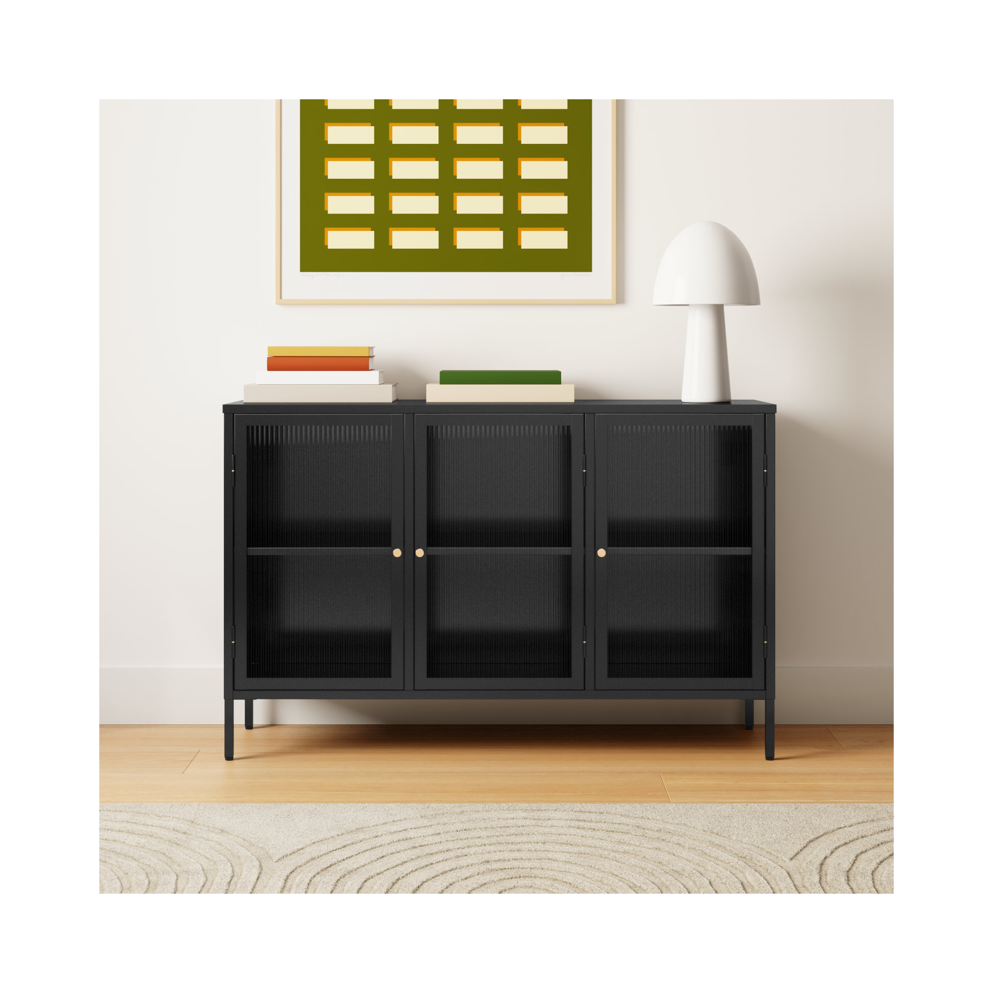 Arnika 52.04'' Sideboard, Black