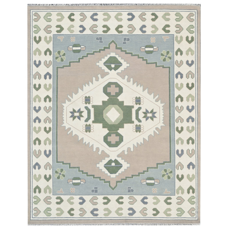 Ivy Hand Knotted Wool Oriental Area Rug, Runner 2'6" x 9'