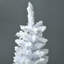 Arbre de Noël artificiel blanc facile à assembler - Design sectionné et base détachable-121122671-121122670